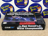 Nigel Mansell's World Championship Racing (Super Nintendo) Pre-Owned: Game, 3 Inserts, Tray, and Box (As Pictured)