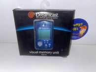 VMU Visual Memory Unit Official - Translucent Blue (MK-50121) (NTSC-U) (Sega Dreamcast) NEW in Crushed Box