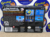 Nigel Mansell's World Championship Racing (Super Nintendo) Pre-Owned: Game, 3 Inserts, Tray, and Box (As Pictured)