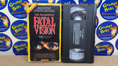 Joe McGinness' Fatal Vision (Starmaker) (VHS) Pre-Owned