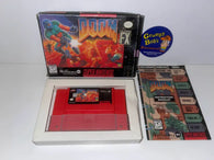 Doom (Super Nintendo) Pre-Owned: Game, Manual, Dust Cover, Tray, and Box w/ Protector (Pictured)