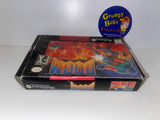 Doom (Super Nintendo) Pre-Owned: Game, Manual, Dust Cover, Tray, and Box w/ Protector (Pictured)