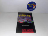 Uniracers (Super Nintendo) Pre-Owned: Game, Manual, 2 Inserts, Tray, and Box w/ Protector (Pictured)