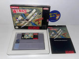 Wings 2: Aces High (Super Nintendo) Pre-Owned: Game, Manual, Dust Cover, Tray, and Box w/ Protector (Pictured)