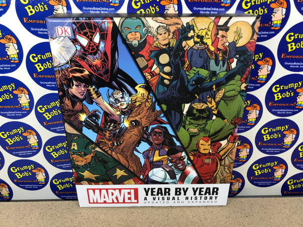 Marvel: Year By Year - A Visual History - Updated and Expanded (Hardcover) Pre-Owned w/ Slipcover (As Pictured)
