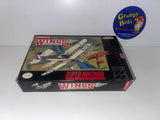 Wings 2: Aces High (Super Nintendo) Pre-Owned: Game, Manual, Dust Cover, Tray, and Box w/ Protector (Pictured)