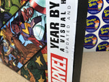 Marvel: Year By Year - A Visual History - Updated and Expanded (Hardcover) Pre-Owned w/ Slipcover (As Pictured)