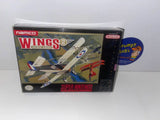 Wings 2: Aces High (Super Nintendo) Pre-Owned: Game, Manual, Dust Cover, Tray, and Box w/ Protector (Pictured)