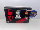 The Hunt for Red October (Super Nintendo) Pre-Owned: Game, Manual, Poster, Insert, Dust Cover, Tray, and Box w/ Protector (Pictured)