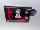 The Hunt for Red October (Super Nintendo) Pre-Owned: Game, Manual, Poster, Insert, Dust Cover, Tray, and Box w/ Protector (Pictured)