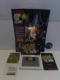 Vegas Stakes (Super Nintendo) Pre-Owned: Game, Manual, Poster, 2 Inserts, Dust Cover, Tray, and Box w/ Protector (Pictured)