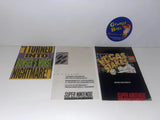 Vegas Stakes (Super Nintendo) Pre-Owned: Game, Manual, Poster, 2 Inserts, Dust Cover, Tray, and Box w/ Protector (Pictured)