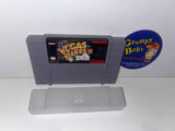 Vegas Stakes (Super Nintendo) Pre-Owned: Game, Manual, Poster, 2 Inserts, Dust Cover, Tray, and Box w/ Protector (Pictured)