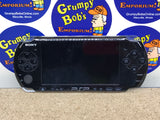 System: 3001 - Piano Black (Sony PSP) Pre-Owned w/ USB Cable, Car Charger, 4GB Memory Stick Pro Duo, Battery Pack, Quick Refference Manual, Saftey and Support Booklet, Quick Start Guide, 3 Inserts, Tray, and Box  (As Pictured)