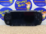 System: 3001 - Piano Black (Sony PSP) Pre-Owned w/ USB Cable, Car Charger, 4GB Memory Stick Pro Duo, Battery Pack, Quick Refference Manual, Saftey and Support Booklet, Quick Start Guide, 3 Inserts, Tray, and Box  (As Pictured)