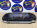 System: 3001 - Piano Black (Sony PSP) Pre-Owned w/ USB Cable, Car Charger, 4GB Memory Stick Pro Duo, Battery Pack, Quick Refference Manual, Saftey and Support Booklet, Quick Start Guide, 3 Inserts, Tray, and Box  (As Pictured)