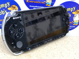System: 3001 - Piano Black (Sony PSP) Pre-Owned w/ USB Cable, Car Charger, 4GB Memory Stick Pro Duo, Battery Pack, Quick Refference Manual, Saftey and Support Booklet, Quick Start Guide, 3 Inserts, Tray, and Box  (As Pictured)