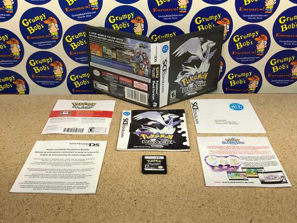 Pokemon Black Version (Nintendo DS) Pre-Owned: Game, Manual, 4 Inserts, and Case (As Pictured)
