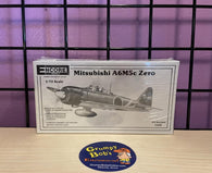 Mitsubishi A6M5c Zero - 1006 (Plastic Model Kit) New in Box (Pictured)