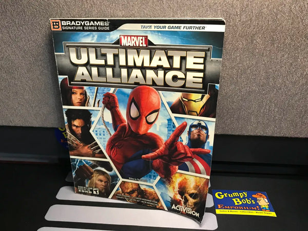 Marvel: Ultimate Alliance (Signature Series) (Official Strategy Guide) (BradyGames) Pre-Owned (No Poster) (Pictured)