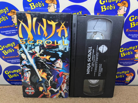 Ninja Scroll [Manga Video] (VHS) Pre-Owned