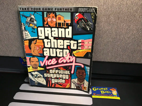 Grand Theft Auto: Vice City (Signature Series) (Official Strategy Guide) (BradyGames) Pre-Owned (No Poster) (Pictured)