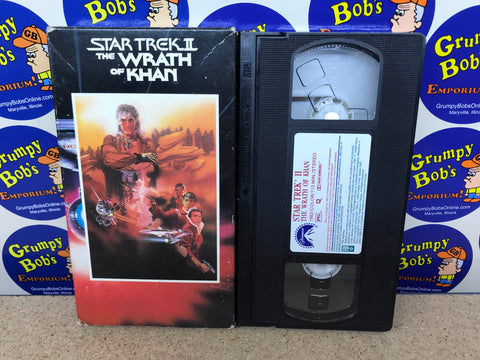 Star Trek II: The Wrath of Khan (VHS) Pre-Owned