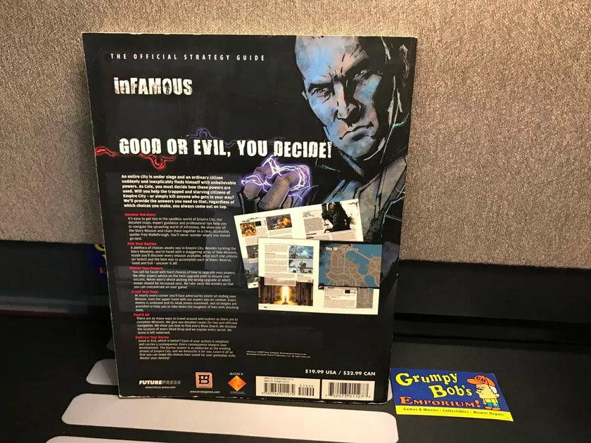inFamous (Official Strategy Guide) (BradyGames) Pre-Owned (No Poster/M ...