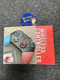 Wireless Pro Controller - 3rd Party - Red Blue Black - HS-SW531 (Nintendo Switch) Pre-Owned w/ Box