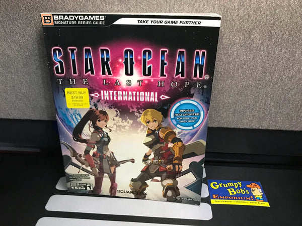 Star Ocean: The Last Hope - International (Signature Series) (Official Strategy Guide) (BradyGames) Pre-Owned w/ Foldout (Pictured)