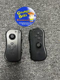 Joy Con Controllers (Left and Right) 3rd Party - Black (Nintendo Switch) Pre-Owned