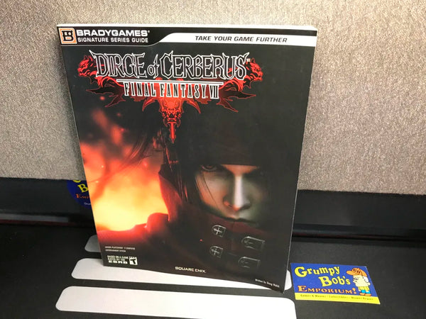 Dirge of Cerberus: Final Fantasy VII (Signature Series Official Strategy Guide) (BradyGames) Pre-Owned w/ Foldout (Pictured)