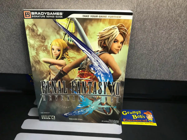 Final Fantasy XII: Revenant Wings (Signature Series Official Strategy Guide) (BradyGames) Pre-Owned w/ Foldout (Pictured)