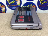 SYSTEM - Retro NES Edition (Nintendo 3DS XL) Pre-Owned: System, Stylus, Manual, Charger, Cardboard Tray and Box [Matching Serial] (As Pictured)