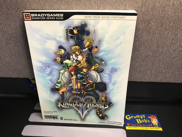 Kingdom Hearts II (Signature Series Official Strategy Guide) (BradyGames) Pre-Owned w/ Foldout (Pictured)