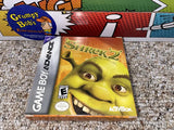 Shrek 2 (Game Boy Advance) Pre-Owned: Game, Manual, 2 Inserts, and Box