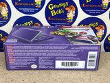 SYSTEM - Purple / Silver - Mario Kart 7 Edition [NO GAME] (New Nintendo 2DS XL) Pre-Owned: System, Stylus, AR Cards, Charger, Cardboard Tray and Box [Matching Serial] (As Pictured)
