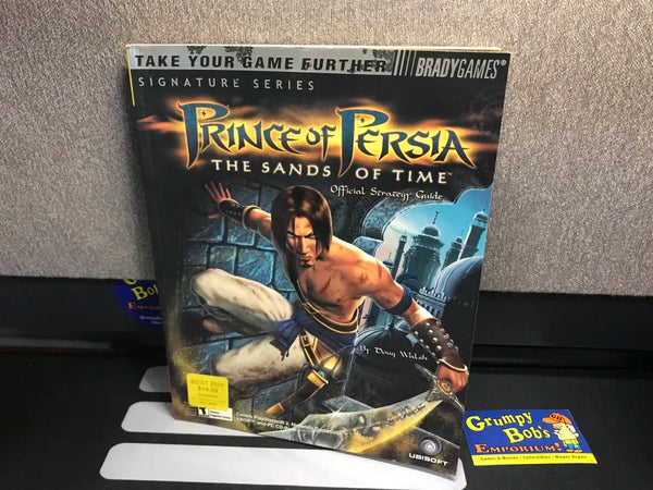 Prince of Persia: The Sands of Time (Signature Series Official Strategy Guide) (BradyGames) Pre-Owned w/ Poster (Pictured)