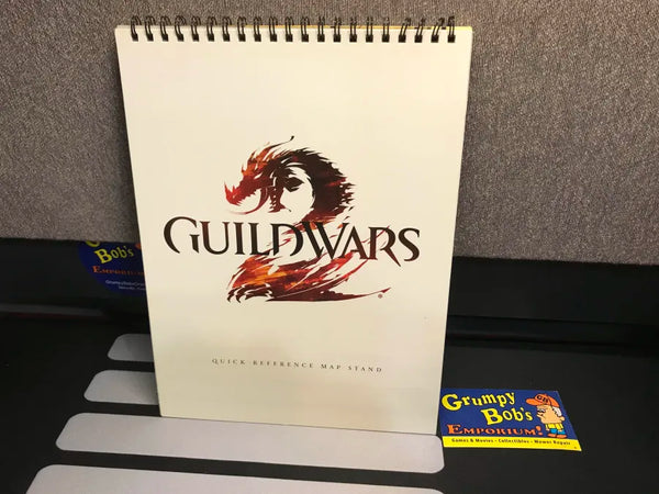 Guild Wars 2: Quick Reference Map Stand (BradyGames) (Hardcover) Pre-Owned