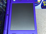 SYSTEM - Purple / Silver - Mario Kart 7 Edition [NO GAME] (New Nintendo 2DS XL) Pre-Owned: System, Stylus, AR Cards, Charger, Cardboard Tray and Box [Matching Serial] (As Pictured)