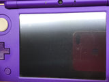 SYSTEM - Purple / Silver - Mario Kart 7 Edition [NO GAME] (New Nintendo 2DS XL) Pre-Owned: System, Stylus, AR Cards, Charger, Cardboard Tray and Box [Matching Serial] (As Pictured)