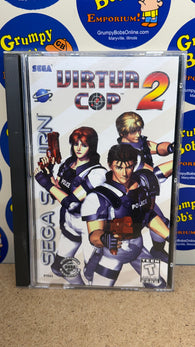 Virtua Cop 2 (Long Box Edition) (Sega Saturn) Pre-Owned