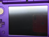 SYSTEM - Purple / Silver - Mario Kart 7 Edition [NO GAME] (New Nintendo 2DS XL) Pre-Owned: System, Stylus, AR Cards, Charger, Cardboard Tray and Box [Matching Serial] (As Pictured)