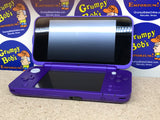 SYSTEM - Purple / Silver - Mario Kart 7 Edition [NO GAME] (New Nintendo 2DS XL) Pre-Owned: System, Stylus, AR Cards, Charger, Cardboard Tray and Box [Matching Serial] (As Pictured)