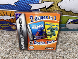 Finding Nemo And Monsters Inc Bundle (Game Boy Advance) Pre-Owned: Game, Manual, Insert, and Box