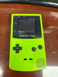 System - Kiwi Green (Nintendo Game Boy Color) Pre-Owned (Discounted/No Sound) Pictured