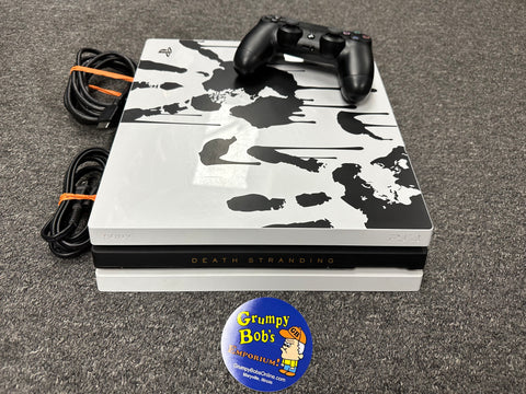 System - 1TB PRO - Death Stranding Edition (Playstation 4) Pre-Owned w/ Official Black Controller
