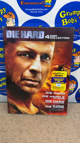 Die Hard: 4 Disc Collection (DVD) Pre-Owned