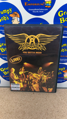 Aerosmith: You Gotta Move - LIVE (DVD) Pre-Owned