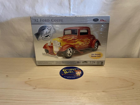 '32 Ford Coupe (7167) 1:24 Scale (Testors Racing Champions) (Metal Model Kit) New in Box (Pictured)
